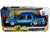 1993 Chevrolet Caprice Lowrider Blue Metallic Graphics Get Low Series 1/24 Diecast Model Car Motormax 79022