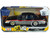 1993-1997 Ford Crown Victoria Lowrider Black Metallic Silver Red Stripes Get Low Series 1/24 Diecast Model Car Motormax 79024