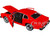 1974 Ford Maverick Red Forgotten Classics Series 1/24 Diecast Model Car Motormax 79042