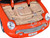 2002 Ford Thunderbird Orange James Bond 007 Die Another Day 2002 Movie James Bond Collection Series 1/24 Diecast Model Car Motormax 79853