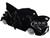 1939 Chevrolet Coupe Lowrider Black Get Low Series 1/24 Diecast Model Car Motormax 79028