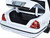 2001 Ford Crown Victoria Police Car Unmarked White Custom Builder's Kit Series 1/18 Diecast Model Car Motormax 73517