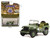 1942 Willys MB Jeep #20362162-S Green U.S. Army World War II Rough Rider Battalion 64 Release 2 1/64 Diecast Model Car Greenlight 61020A