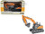 Case CX210D Excavator Orange Gray Case Construction 1/50 Diecast Model ERTL TOMY 44230