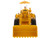 CAT Caterpillar 966A Wheel Loader Yellow Operator Vintage Series 1/50 Diecast Model Diecast Masters 85579