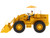 CAT Caterpillar 966A Wheel Loader Yellow Operator Vintage Series 1/50 Diecast Model Diecast Masters 85579