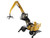 CAT Caterpillar MH3040 Wheel Material Handler Operator High Line Series 1/50 Diecast Model Diecast Masters 85958