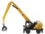 CAT Caterpillar MH3040 Wheel Material Handler Operator High Line Series 1/50 Diecast Model Diecast Masters 85958