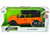 2021 Ford Bronco Orange Black Stripes Roof Rack Just Trucks Series 1/24 Diecast Model Car Jada 34289