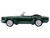 1965 Ford Mustang Convertible Ivy Green Metallic 1/87 HO Scale Diecast Model Car Oxford Diecast 87MU65006