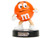 2007 Jeep Wrangler Orange Metallic White Orange M&M Diecast Figure M&M's Hollywood Rides Series 1/24 Diecast Model Car Jada 34401