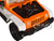 2007 Jeep Wrangler Orange Metallic White Orange M&M Diecast Figure M&M's Hollywood Rides Series 1/24 Diecast Model Car Jada 34401
