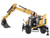 CAT Caterpillar M318 Wheeled Excavator Yellow Operator High Line Series 1/50 Diecast Model Diecast Masters 85956