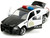 2006 Dodge Charger Police Black and White Policia Civil Fast & Furious Series 1/32 Diecast Model Car by Jada 33666