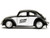 1959 Volkswagen Beetle Punch Buggy Black and White and Boxing Gloves Accessory Punch Buggy Series 1/32 Diecast Model Car Jada 34233