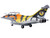 Dassault Rafale B Fighter Jet Ocean Tiger with Missile Accessories Panzerkampf Wing Series 1/72 Scale Model Panzerkampf 14615PB