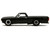1967 Chevrolet El Camino Matt Black Fast & Furious Series 1/32 Diecast Model Car Jada 34414