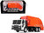 Mack LR with McNeilus Rear Load Refuse Body Orange and White 1/87 Diecast Model First Gear 80-0353