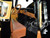 1957 Chevrolet 3100 Stepside Pickup Truck Black and Tan with Graphics Leinenkugle's Beer The Pride of Chippewa Falls 1/18 Diecast Model Auto World AW311