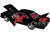 1970 Plymouth Road Runner 440 Black with Red Interior Bigtime Muscle Series 1/24 Diecast Model Car Jada 99581