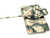 Russian T14 Armata MBT Main Battle Tank Multi Camouflage Armor Premium Series 1/72 Diecast Model Panzerkampf 12166PC