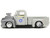 1956 Ford F-100 Pickup Truck Tan and Gray Metallic and Guile Diecast Figure Street Fighter Video Game Anime Hollywood Rides Series 1/24 Diecast Model Car Jada 34373
