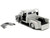 1956 Ford F-100 Pickup Truck Tan and Gray Metallic and Guile Diecast Figure Street Fighter Video Game Anime Hollywood Rides Series 1/24 Diecast Model Car Jada 34373