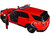 2022 Ford Police Interceptor Utility Unmarked Red 1/24 Diecast Model Car Motormax 76988R