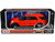 2022 Ford Police Interceptor Utility Unmarked Red 1/24 Diecast Model Car Motormax 76988R