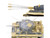 Skill 4 Model Kit German Sd Kfz 181 Pz.Kpfw VI Tiger I Early Production Model Heavy Tank Schwere Panzerabteilung 505 No 100,Kursk July 1943 1/32 Scale Model Metal Proud MP-962043
