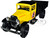 1931 Ford Model AA Pickup Truck Yellow and Black Drink it Ice Cold for Sparkling Refreshment Coca Cola 1/24 Diecast Model Car Motor City Classics 424023