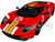 Ford GT Heritage Edition #16 Alan Mann Red Metallic with Gold Stripes 1/18 Model Car Autoart 72927