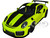 Porsche 911 991 2 GT2 RS Weissach Package Acid Green with Carbon Stripes 1/18 Model Car Autoart 78187