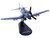 Vought F4U 1A Corsair Fighter Plane Big Hog VF 17 Jolly Rogers Captain Tommy Blackburn US Navy 1943 1/72 Diecast Model Airplane Legion LEG-14619LA