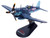 Vought F4U 1A Corsair Fighter Plane Big Hog VF 17 Jolly Rogers Captain Tommy Blackburn US Navy 1943 1/72 Diecast Model Airplane Legion LEG-14619LA