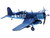 Vought F4U 1D Corsair Fighter Plane 1st Lt Phillip DeLong Marine Fighter Squadron VMF 224 1945 1/72 Diecast Model Airplane Legion LEG-14619LB