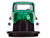 1952 Chevrolet COE Pickup Truck Green Metallic and Black and Green Lantern Diecast Figure DC Comics Hollywood Rides Series 1/32 Diecast Model Car Jada 33093