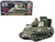 Sherman M4 105 Howitzer Medium Tank US Army 711th Tank Battalion Okinawa 1945 Engine Plus Series 1/32 Diecast Model Metal Proud MP-912102A