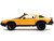 1977 Chevrolet Camaro Off Road Version Bumblebee Yellow Metallic with Black Stripes and Transformers Logo Diecast Statue Transformers Rise of the Beasts 2023 Movie Hollywood Rides Series 1/24 Diecast Model Car Jada 34263