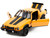 1977 Chevrolet Camaro Off Road Version Bumblebee Yellow Metallic with Black Stripes and Transformers Logo Diecast Statue Transformers Rise of the Beasts 2023 Movie Hollywood Rides Series 1/24 Diecast Model Car Jada 34263