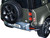 2022 Land Rover Defender 110 Green Metallic with Black Top and Sunroof 1/24 Diecast Model Car Bburago 21101grn