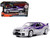 1995 Nissan Skyline GT R BCNR33 Purple and Silver Metallic Fast & Furious Series 1/32 Diecast Model Car Jada