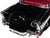 1957 Chevrolet Bel Air Hardtop Black White Top Red Interior 1/18 Diecast Model Car Road Signature 92109