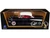 1957 Chevrolet Bel Air Hardtop Black White Top Red Interior 1/18 Diecast Model Car Road Signature 92109