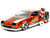 1985 Chevrolet Camaro Z 28 Orange Metallic with Graphics and Chester Cheetah Diecast Figure Cheetos Hollywood Rides Series 1/24 Diecast Model Car Jada 34384