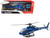 Eurocopter AS350 Helicopter Blue Metallic Police Sky Pilot Series 1/43 Diecast Model New Ray 26093A