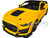 2020 Ford Mustang Shelby GT500 Yellow with Black Top Special Edition 1/18 Diecast Model Car Maisto 31452YL
