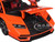 Lamborghini Countach LPI 800 4 Orange with Red Interior Special Edition 1/18 Diecast Model Car Maisto 31459OR