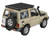 2014 Toyota Land Cruiser 71 SWB Short Wheel Base Sandy Taupe Brown 1/64 Diecast Model Car Paragon Models PA-55564