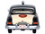 1949 Mercury Monarch Police Black and White Florida Highway Patrol 1/87 (HO) Scale Diecast Model Car Oxford Diecast 87ME49010